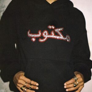 MAKTUB BLACK HOODIE